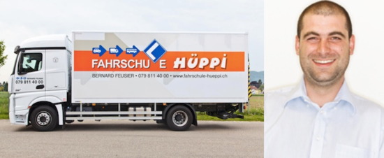 Bernard&nbsp;Feusier - Fahrschule Hüppi